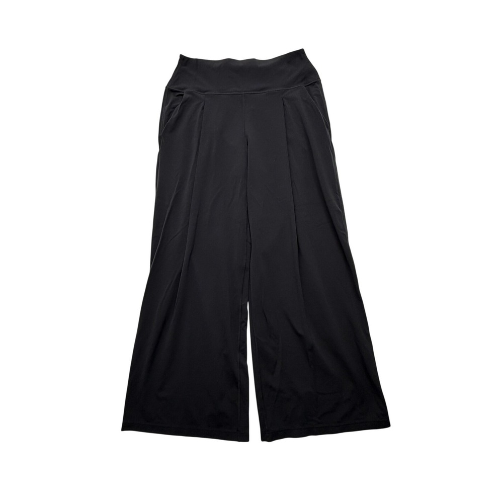 Lululemon Black Groove Super-High-Rise Flared Pant Nulu Size 12 L